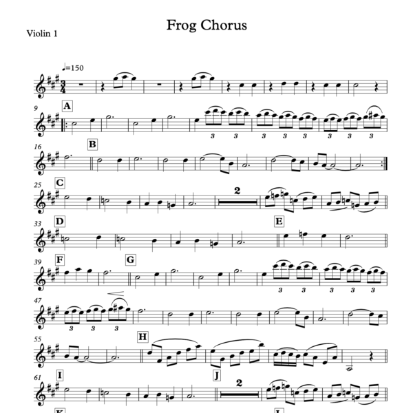 Preview of Music - Frog Chorus