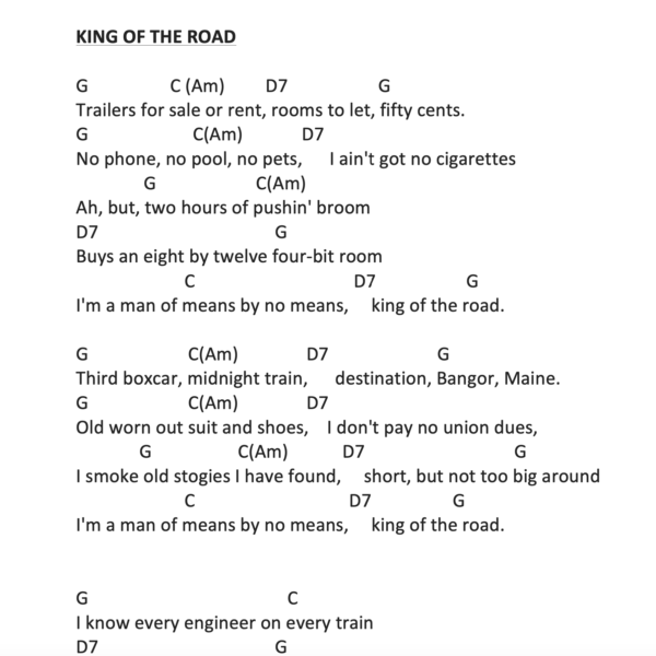 Preview of Music - king of the road