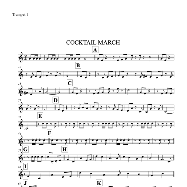 Preview of Music - Cocktail March
